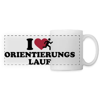 Orientierungslauf - Panoramatasse - Weiß - Vorne