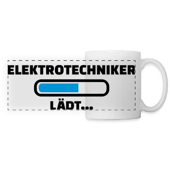Elektrotechniker - Panoramatasse - Weiß - Vorne