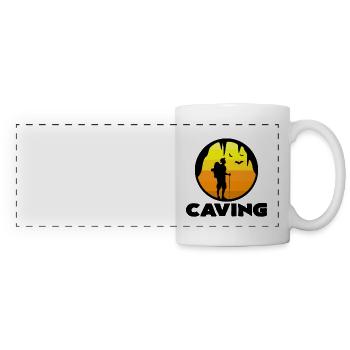 Caving - Panoramic Mug - white - Front