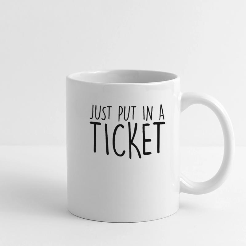 IT Computer IT Support IT Ticket System Panoramic Mug