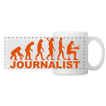 Journalist - Panoramic Mug - white - Front