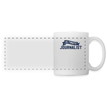 Redakteur Pressemitglied Reporter Journalist Regie - Panoramatasse - Weiß - Vorne