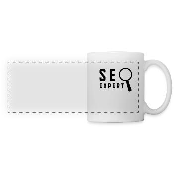 SEO expert - Panoramic Mug - white - Front