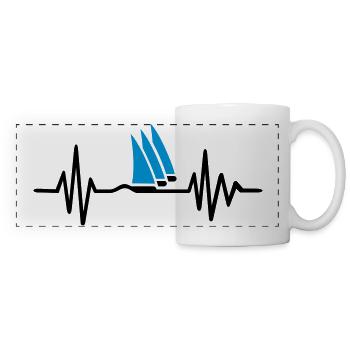 Sailing - Panoramic Mug - white - Front