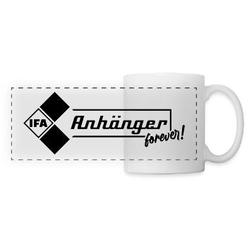 Pendentif IFA pour toujours - Mug panoramique contrasté et blanc - blanc - Devant