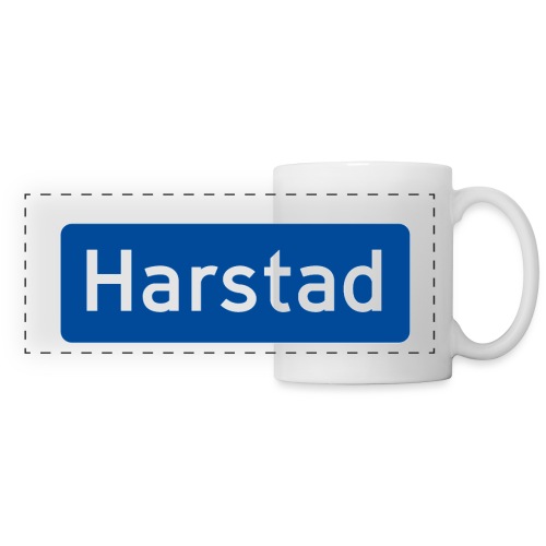 Harstad veiskilt (fra Det norske plagg) - Panoramakopp