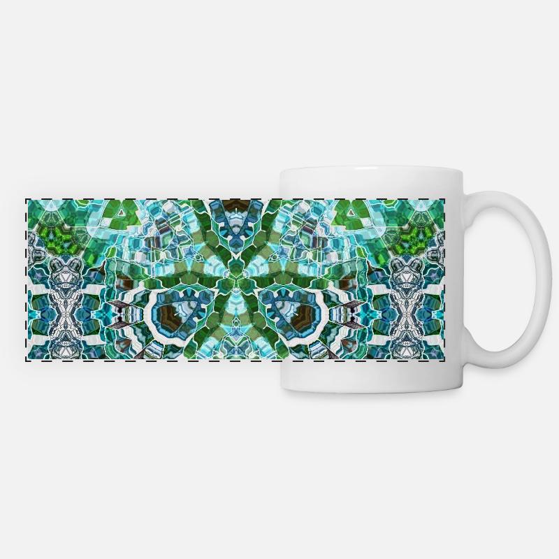 N*64 - Mug panoramique contrasté et blanc - blanc