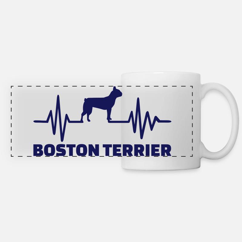 Boston Terrier - Panoramic Mug - white