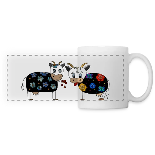 T-shirt Millésime 2014 : L'Année d'Exception - Mug panoramique contrasté et blanc
