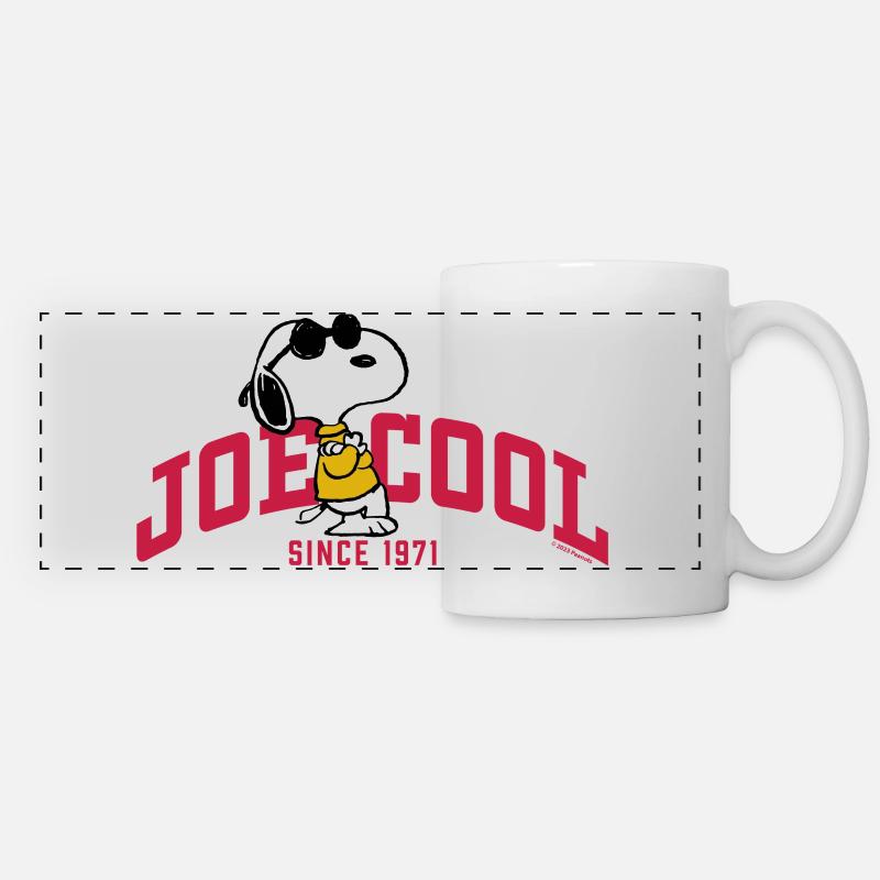 Peanuts Joe Cool Since 1971 - Panoramic Mug - white