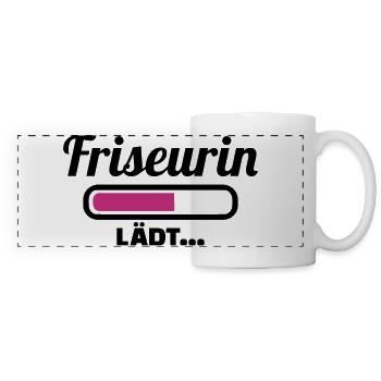 Friseurin - Panoramatasse - Weiß - Vorne
