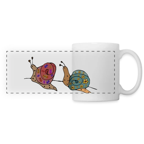 L'Escargot Chic - Mug panoramique contrasté et blanc