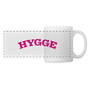 Hygge Scandinavian Lifestyle - Panoramic Mug - white - Front