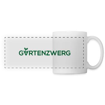 Gartenzwerg - Panoramatasse - Weiß - Vorne
