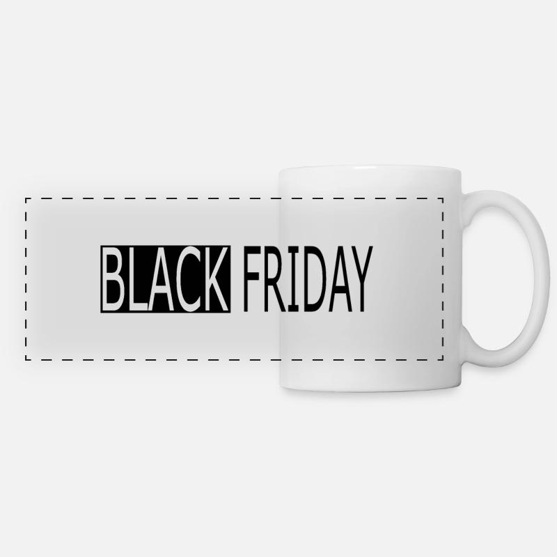 Black Friday - Panoramic Mug - white