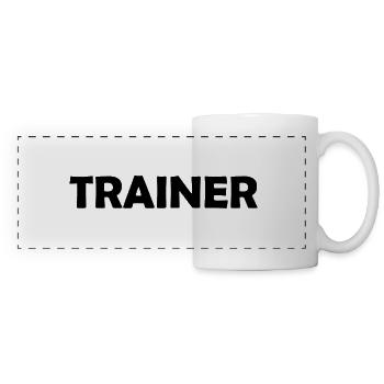 Trainer Coach Sport Training - Panoramatasse - Weiß - Vorne