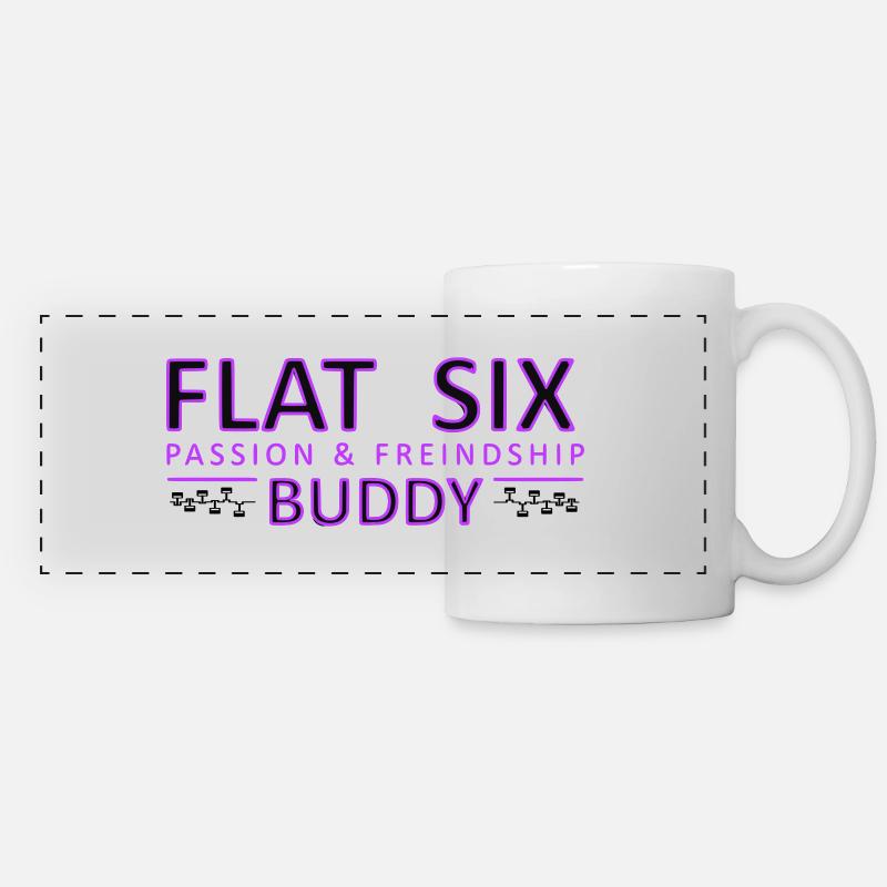 Flat SIX Buddy - Panoramatasse - Weiß