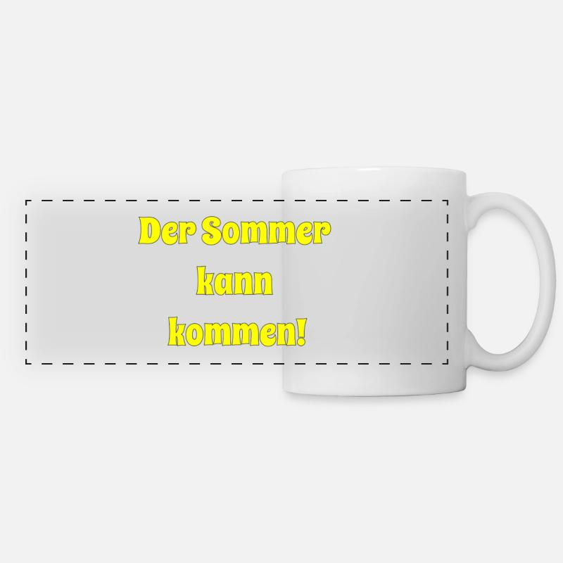 Summer - Panoramic Mug - white
