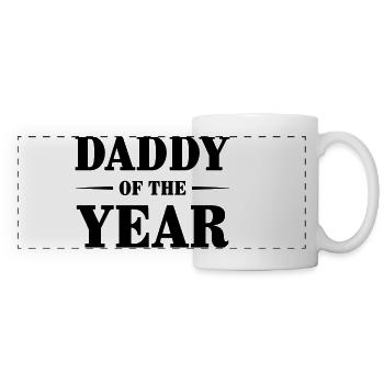 Dad / Daddy / Papa / Vati / Pappa / Fête des pères - Panoramic Mug - white - Front