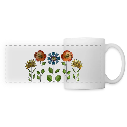 Code Secret 4180 - Mug panoramique contrasté et blanc