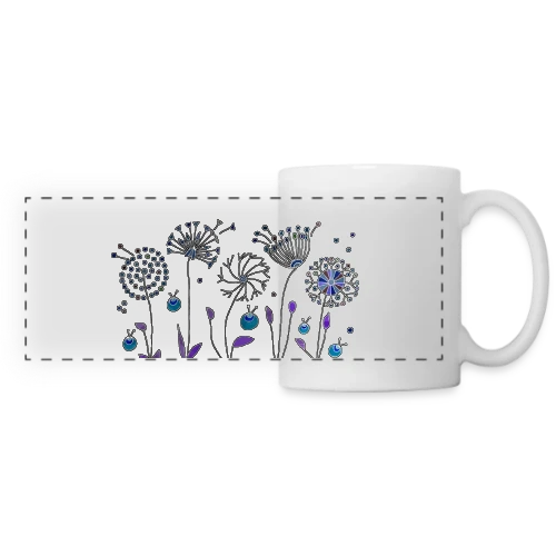 L'Énigme du 4145 - Mug panoramique contrasté et blanc