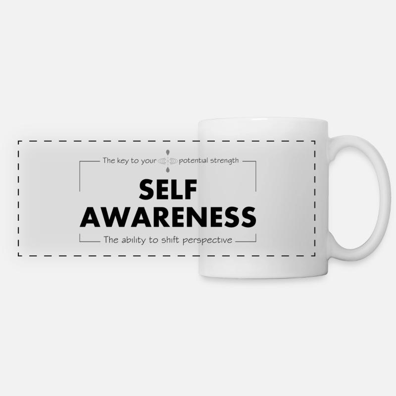 Self Development | Inspirational Design - Panoramic Mug - white