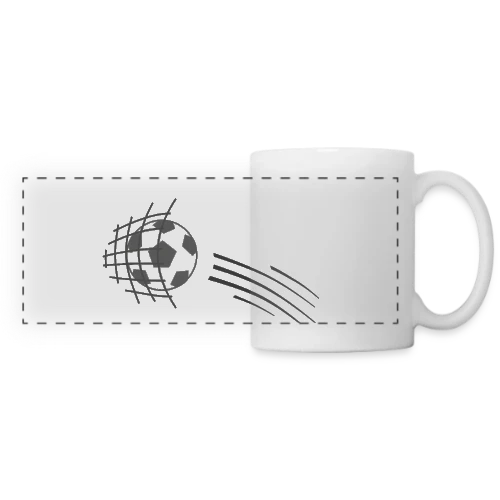 Pikachu Cartoon Éclair - Mug panoramique contrasté et blanc