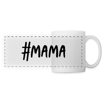 #MAMA - Panoramatasse - Weiß - Vorne