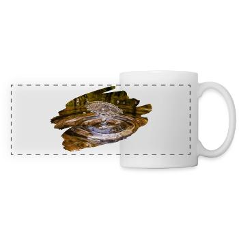 Waterdrop - Panoramic Mug - white - Front