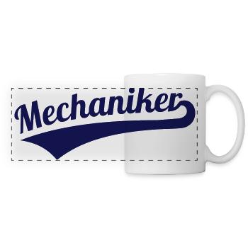 Mechaniker - Panoramatasse - Weiß - Vorne
