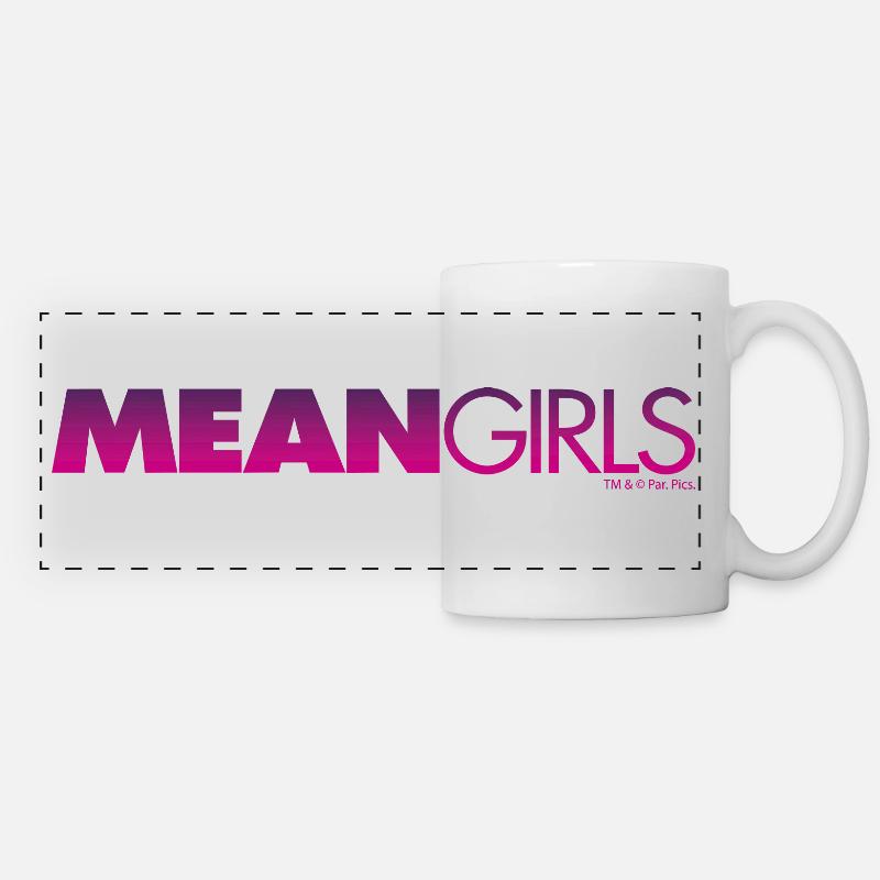 Mean Girls Logo - Panoramic Mug - white
