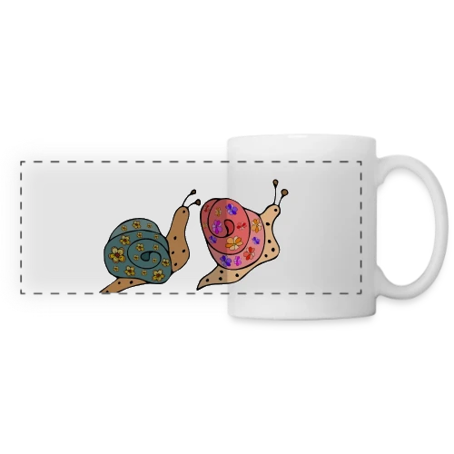 Le Chiffre Secret 4758 - Mug panoramique contrasté et blanc