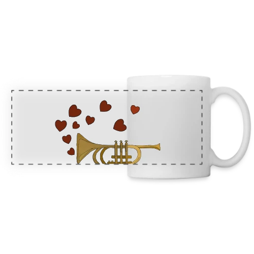 Mélodie Instrumentale - Mug panoramique contrasté et blanc