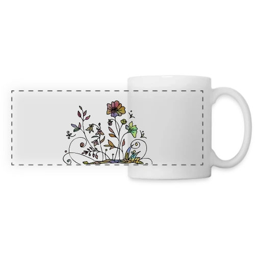 Code Secret 2255 - Mug panoramique contrasté et blanc
