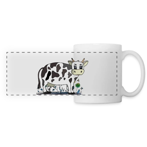 Mystère Numérique 1150 - Mug panoramique contrasté et blanc