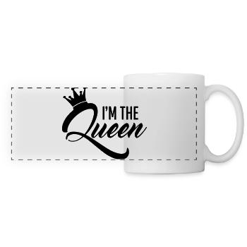 I'm the Queen - Panoramatasse - Weiß - Vorne