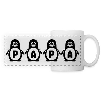 Dad - Panoramic Mug - white - Front