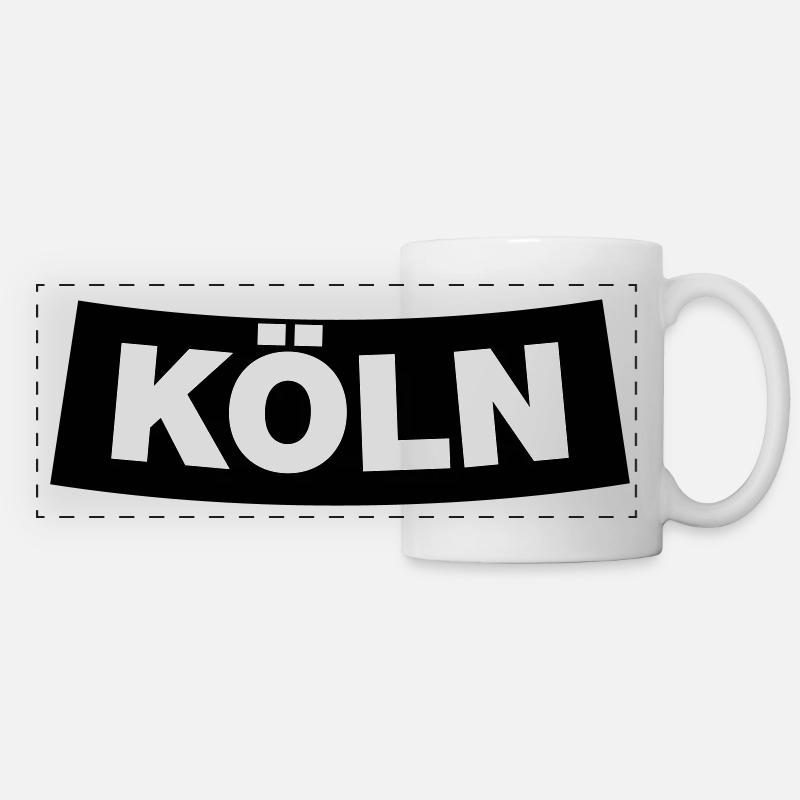 Cologne Chapter Element (JGA MC-Rocker-Design) - Panoramic Mug - white