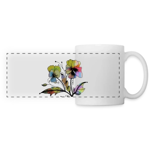 Vintage 1657 : Une Année Légendaire - Mug panoramique contrasté et blanc