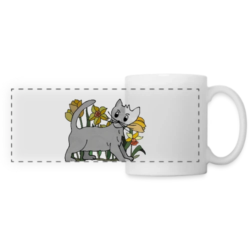 L'Énigme du Code 4093 - Mug panoramique contrasté et blanc