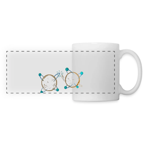 Science pour Tous - Mug panoramique contrasté et blanc