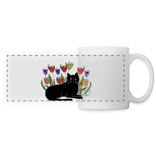 Code 3311 : Minimaliste & Tendance - Mug panoramique contrasté et blanc