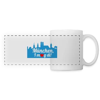 München - I mog di - Panoramatasse - Weiß - Vorne