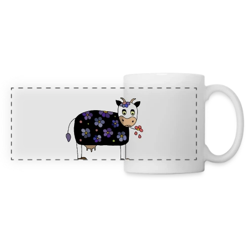 La Vache Rigolote - Mug panoramique contrasté et blanc