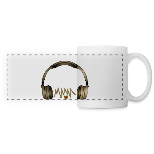Casque Audio Style Urbain - Mug panoramique contrasté et blanc