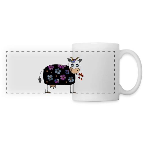 La Vache Rigolote - Mug panoramique contrasté et blanc