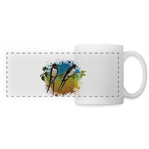 Numéro Mystique 4195 - Mug panoramique contrasté et blanc