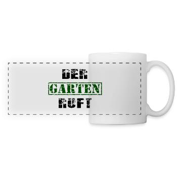 Garten - Panoramatasse - Weiß - Vorne
