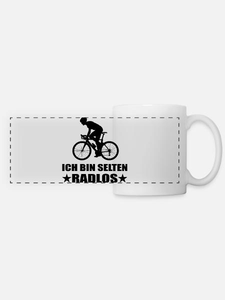 Fahrrad - Panoramatasse - Weiß
