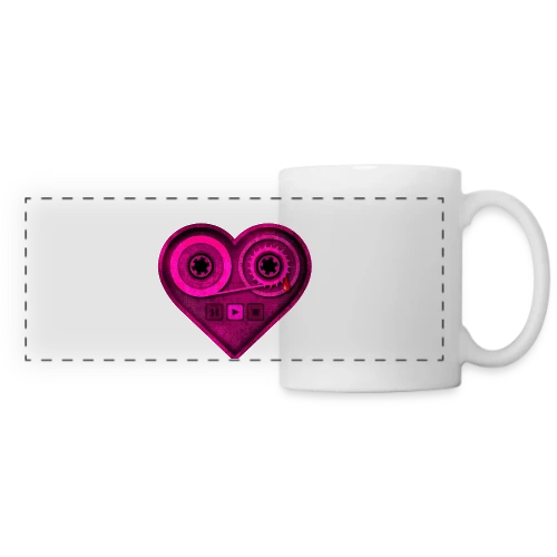 Libéré de la Douleur - Mug panoramique contrasté et blanc